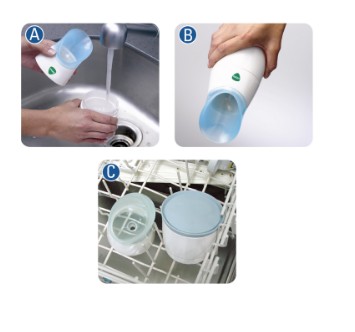 spülmaschinenfester Inhalator